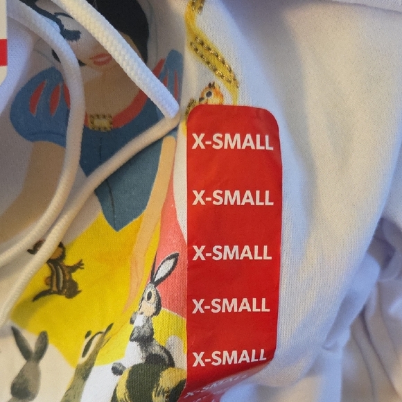 Disney Snow White and Friends White Hoodie - Picture 9 of 13